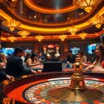 Lương sơn TV showcases an exhilarating roulette table scene filled with eager players and colorful chips.