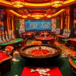Experience the thrill of gambling at F8bet with vibrant casino tables and engaging games.